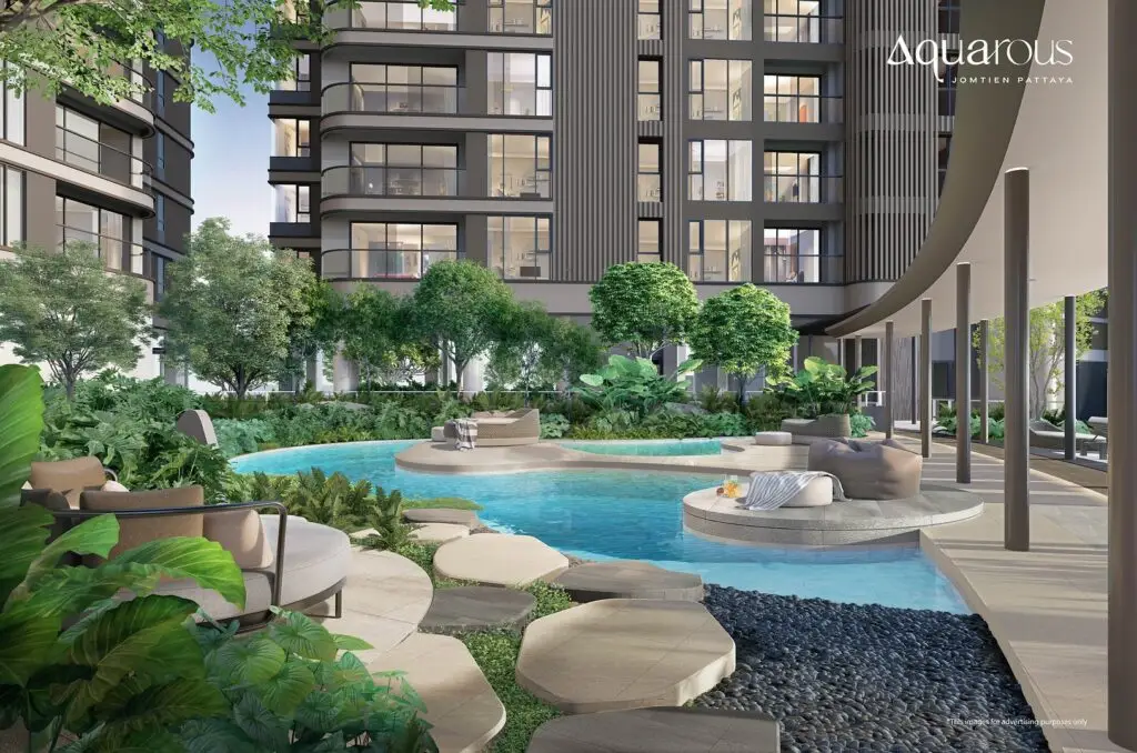 Aquarous Jomtien Pattaya: swimming pool