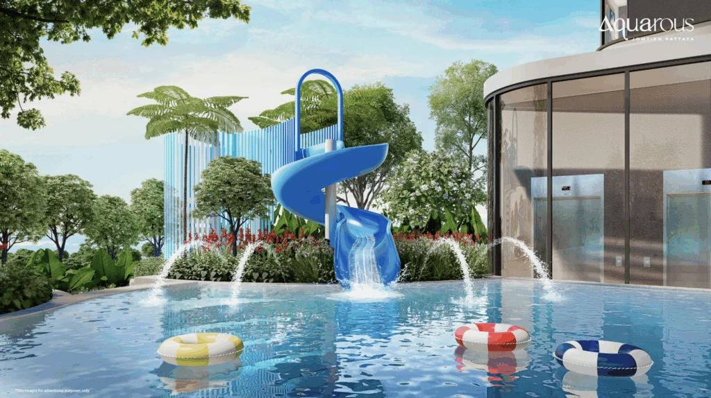 Aquarous Jomtien Pattaya: swimming pool