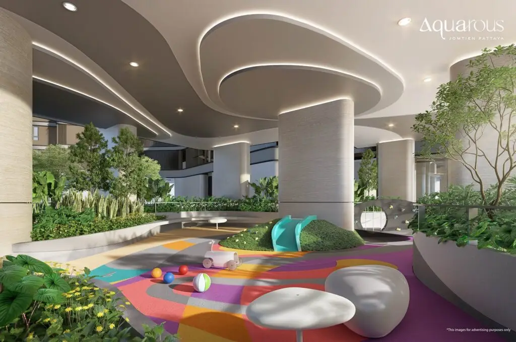Aquarous Jomtien Pattaya: grounds and amenities