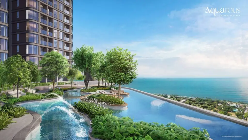Aquarous Jomtien Pattaya: floor plan