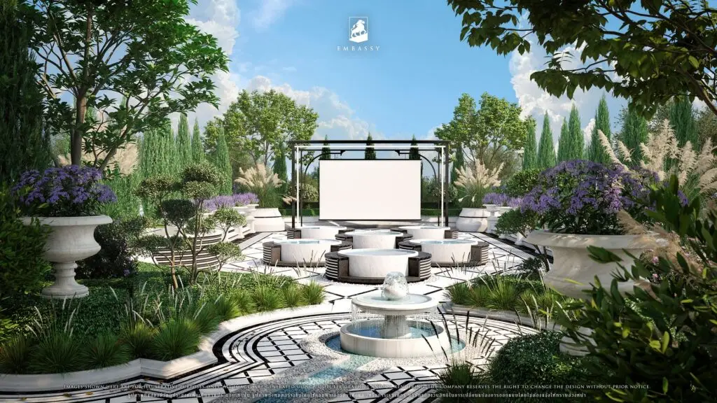 Embassy Pattaya: grounds and amenities