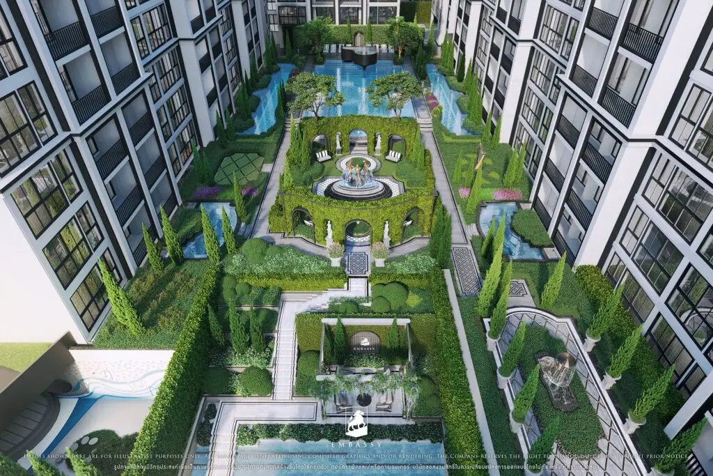 Embassy Pattaya: views from residences