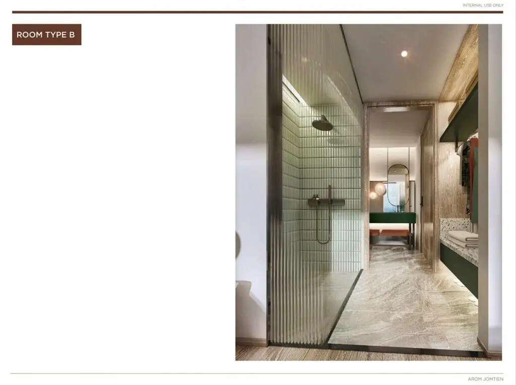 Arom Jomtien: floor plan