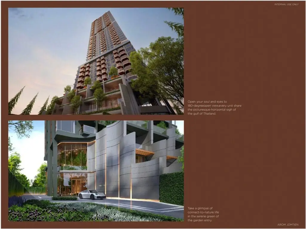 Arom Jomtien: swimming pool