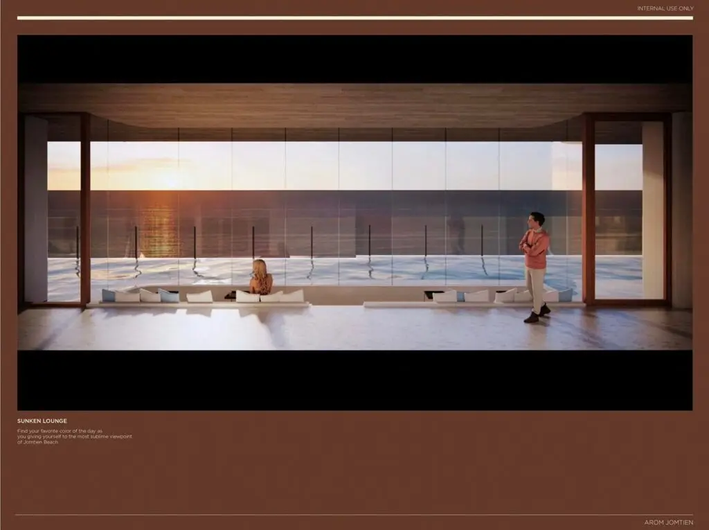 Arom Jomtien: swimming pool