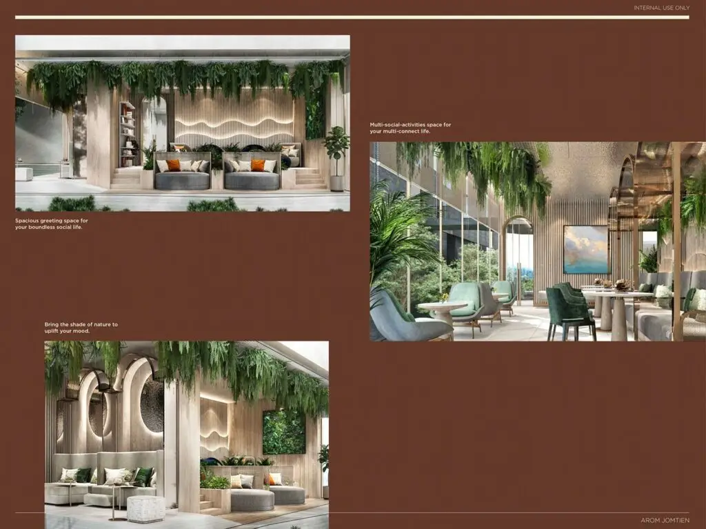 Arom Jomtien: views from residences