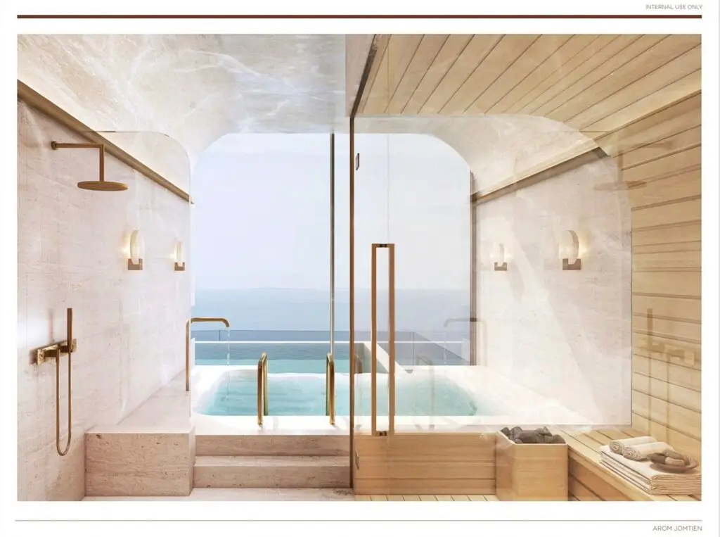 Arom Jomtien: floor plan