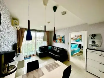 Acqua Jomtien Condo — 1 bedroom, 38 m², 5 fl