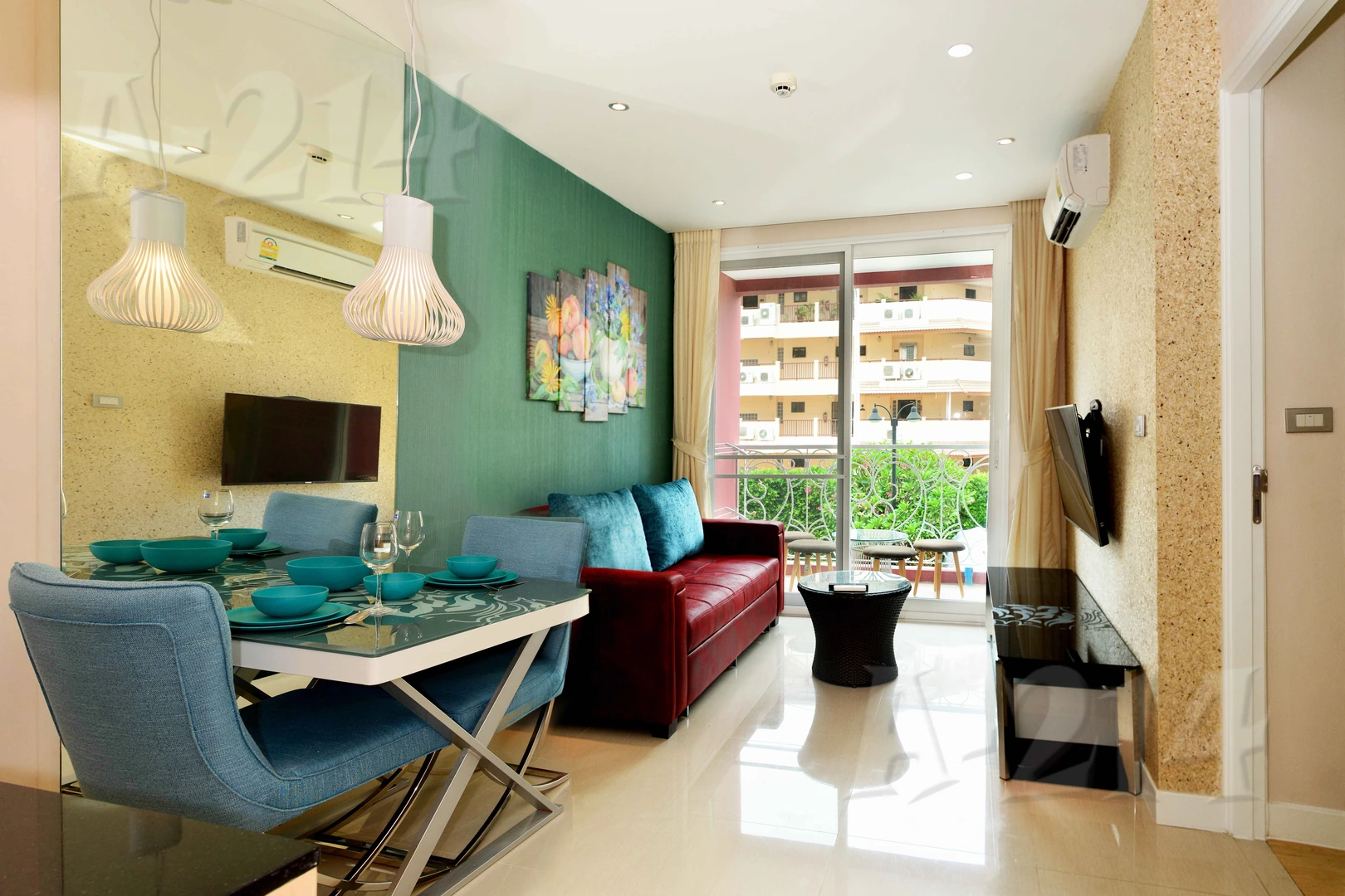 Grande Carribean — 1 bedroom, 37 m², 2 fl