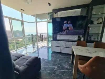 AD Grand Jomtien (Twins) — 2 bedroom, 58 m², 15 fl
