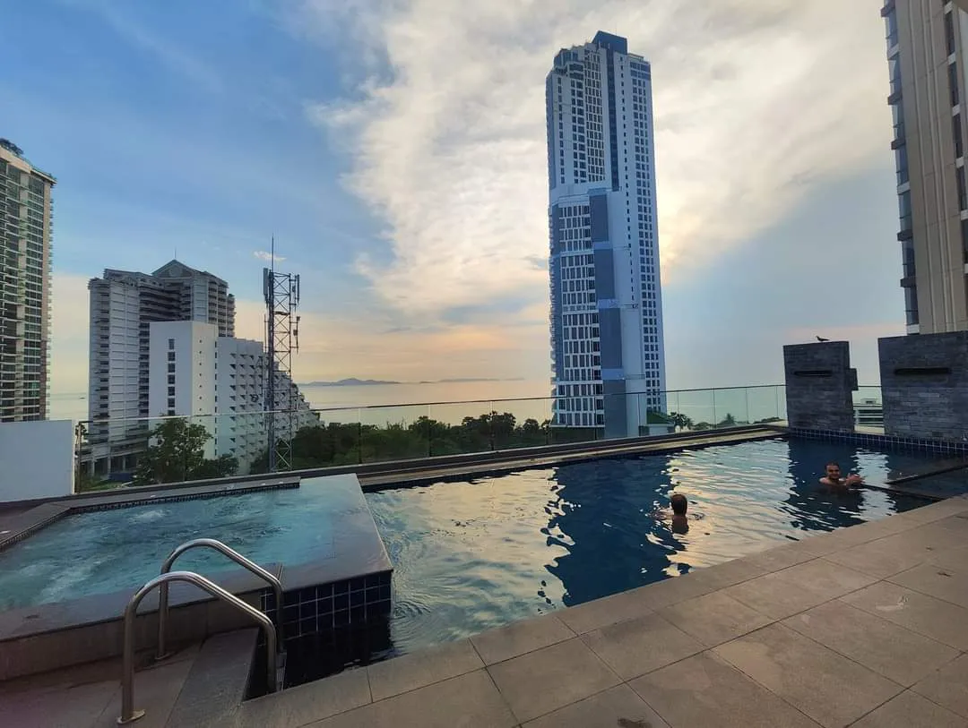 Serinity Wongamat — 2 bedroom, 43 m², 3 fl
