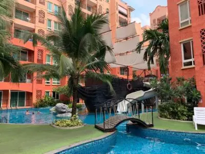 Seven Seas Jomtien — Studio, 26 m², 7 fl