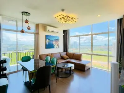 AD Grand Jomtien (Twins) — 1 bedroom, 54 m², 11 fl