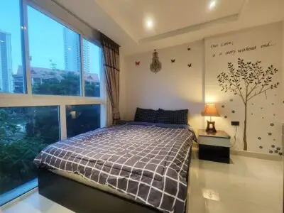 Serinity Wongamat — 2 bedroom, 43 m², 3 fl