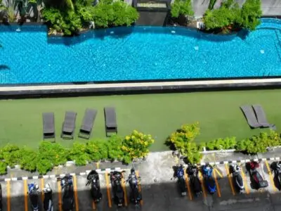 Water park — 1 bedroom, 38 m², 4 fl