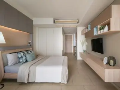 Zire Wongamat — Studio, 39 m², 16 fl
