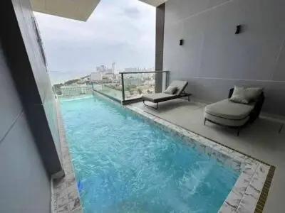 Copacabana Beach Jomtien — 1 bedroom, 23 fl