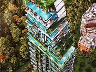 Riviera California — 1 bedroom, 40 m², 24 fl