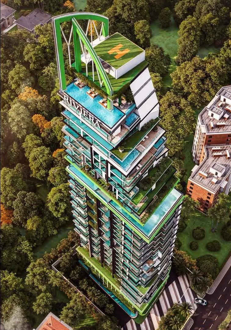 Riviera California — 1 bedroom, 40 m², 24 fl