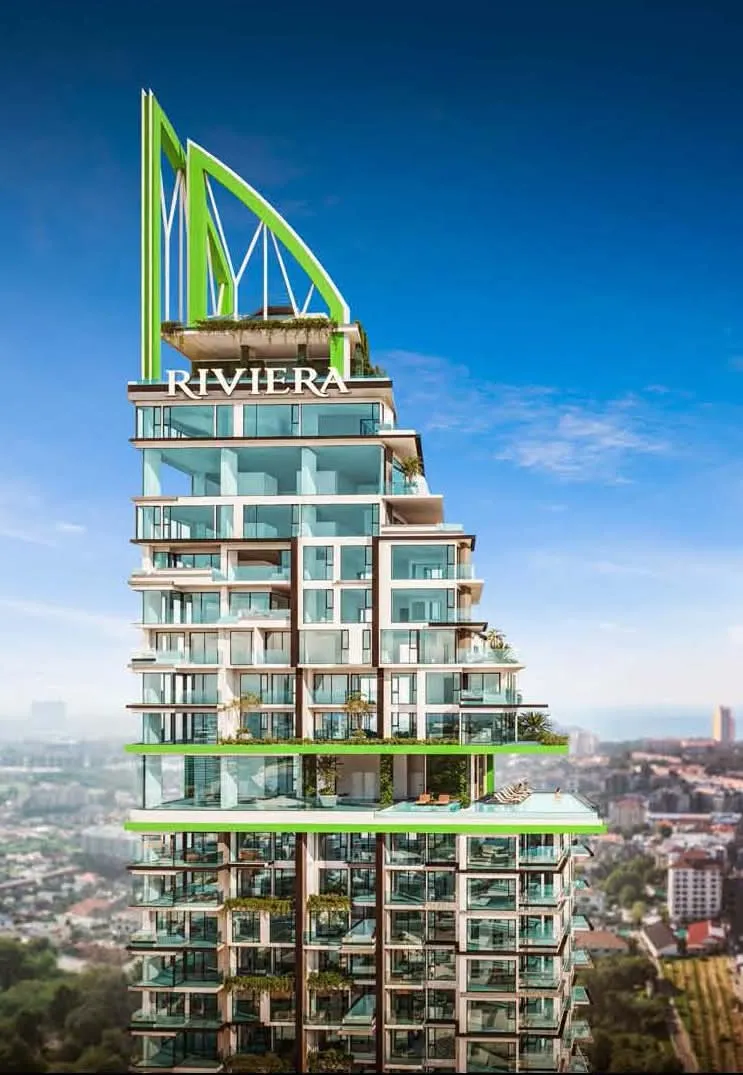 Riviera California — 1 bedroom, 37 m², 24 fl