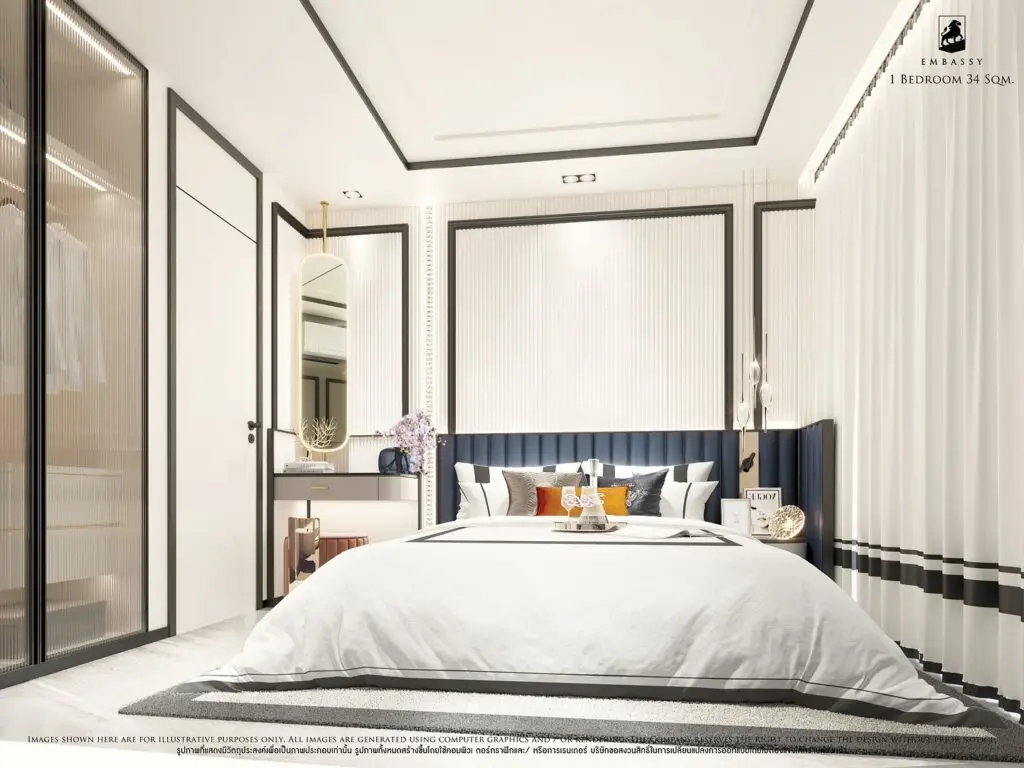 1-Bedroom 33-35 sq.m. interior 2