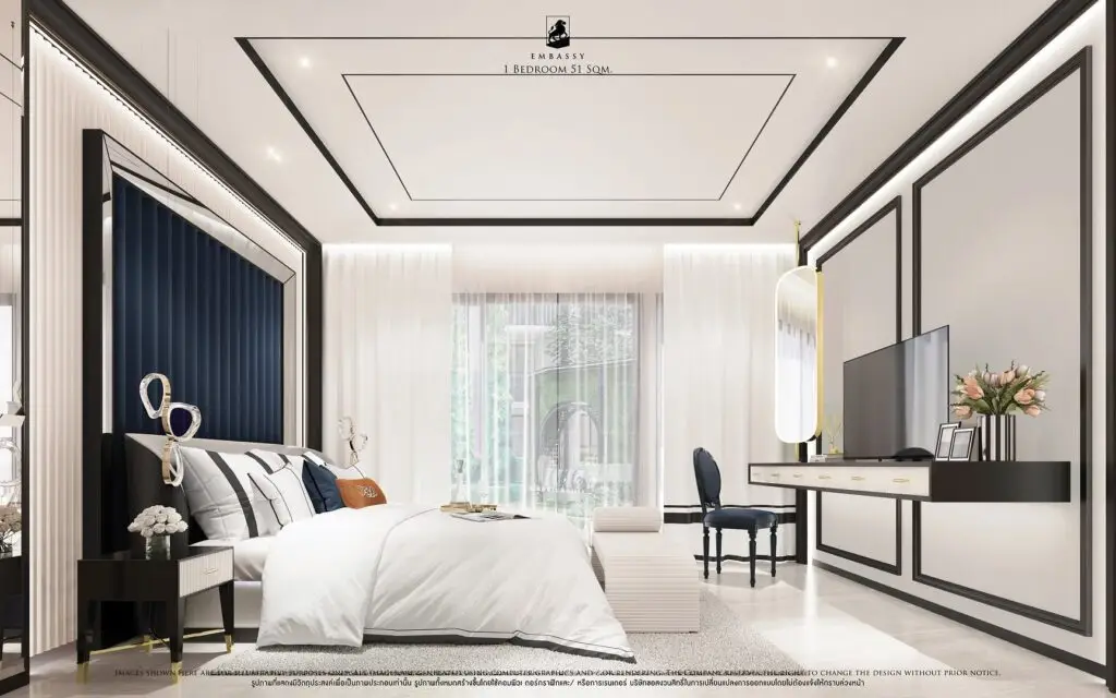 1-Bedroom 51 sq.m. interior 1
