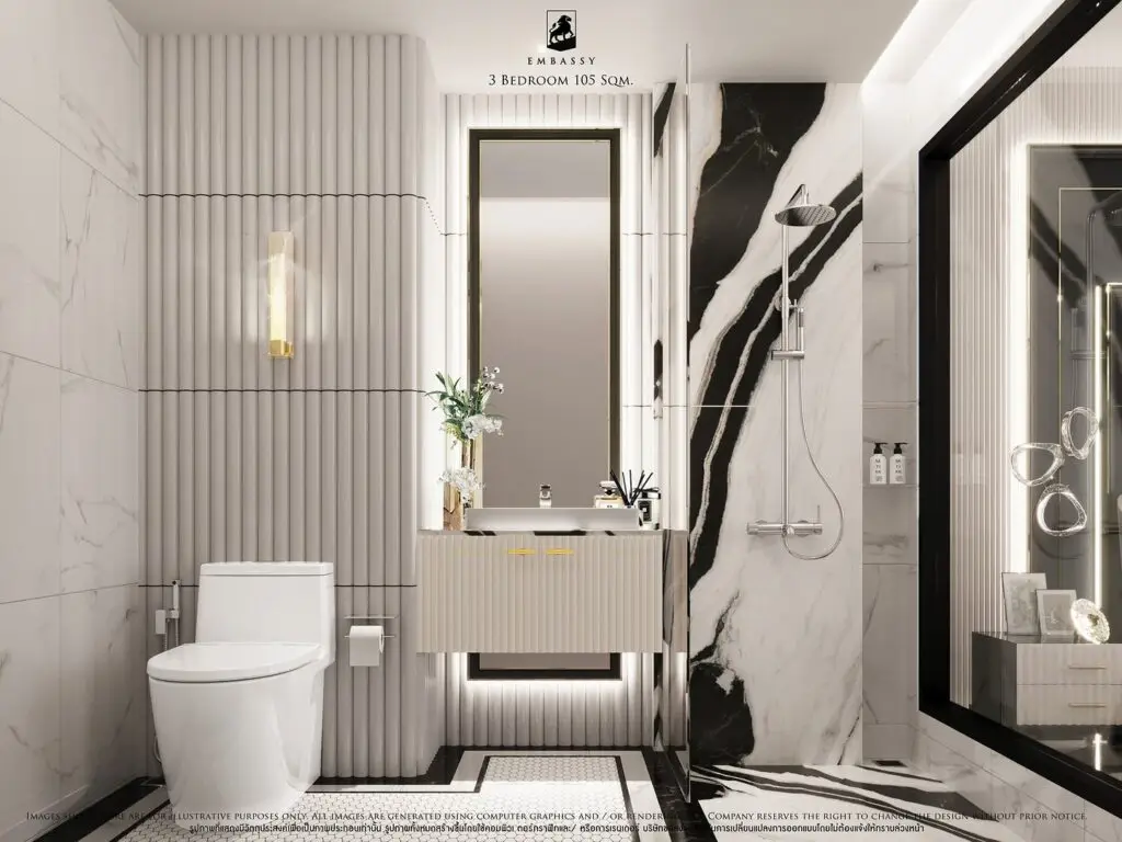 3-Bedroom 105 sq.m. interior 2