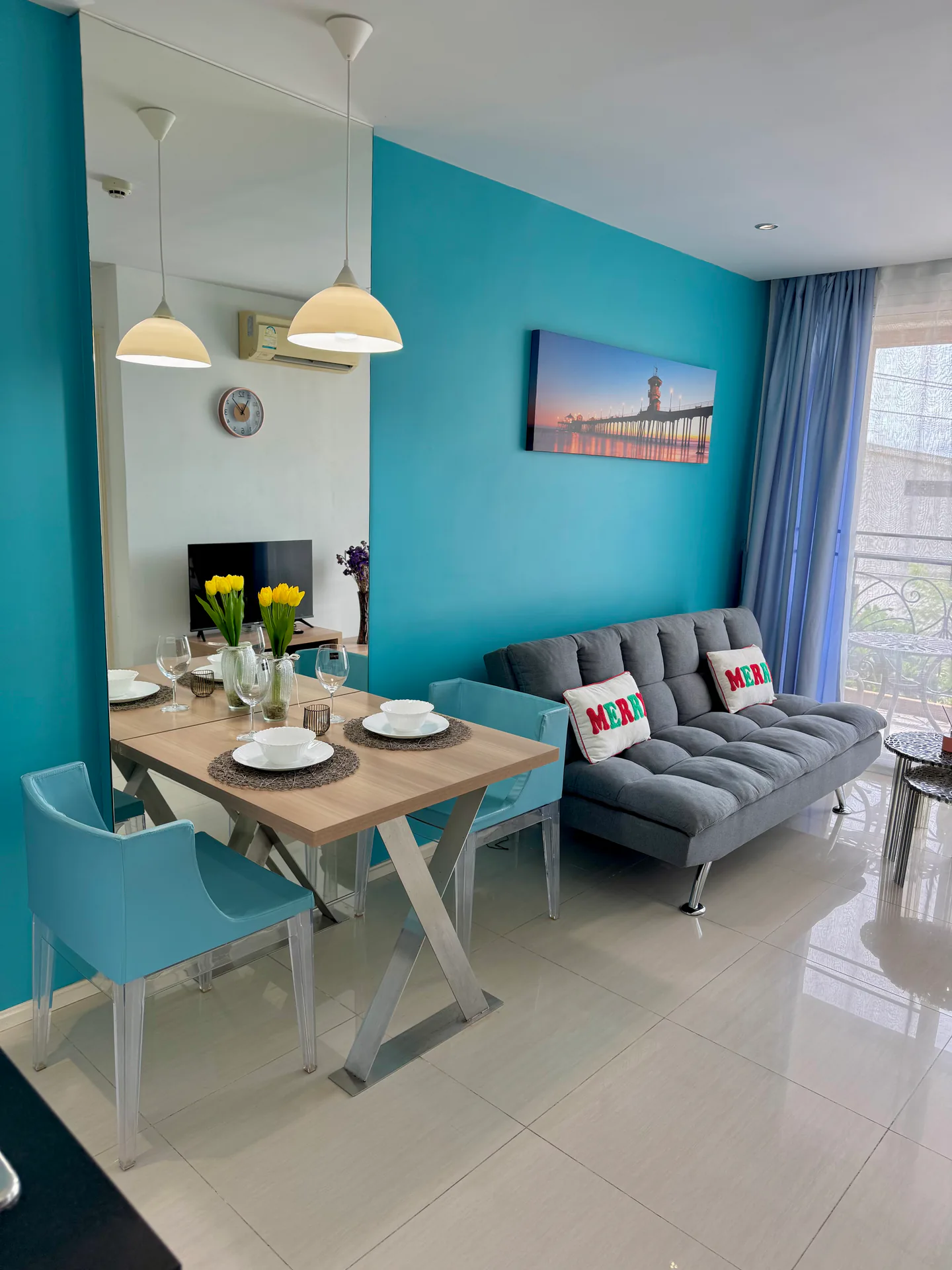Atlantis — 1BR, 34 m², 3 fl