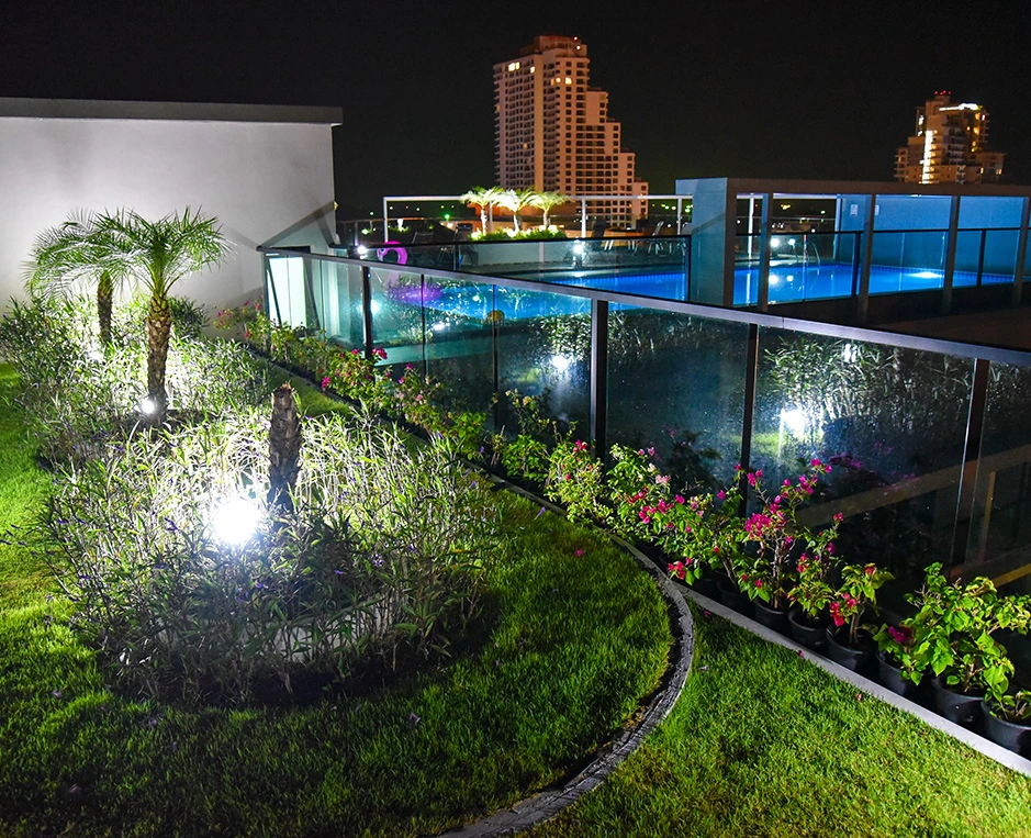 Siam Oriental Plaza: garden