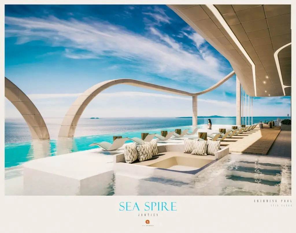 Seaspire Condominium: facade