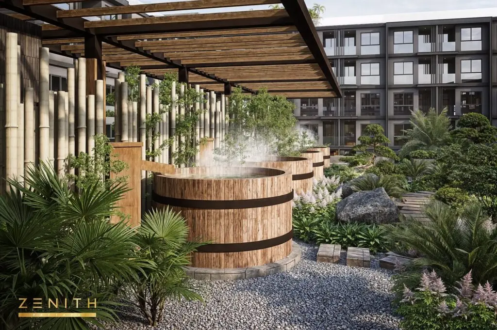 Zenith Pattaya: views from residences