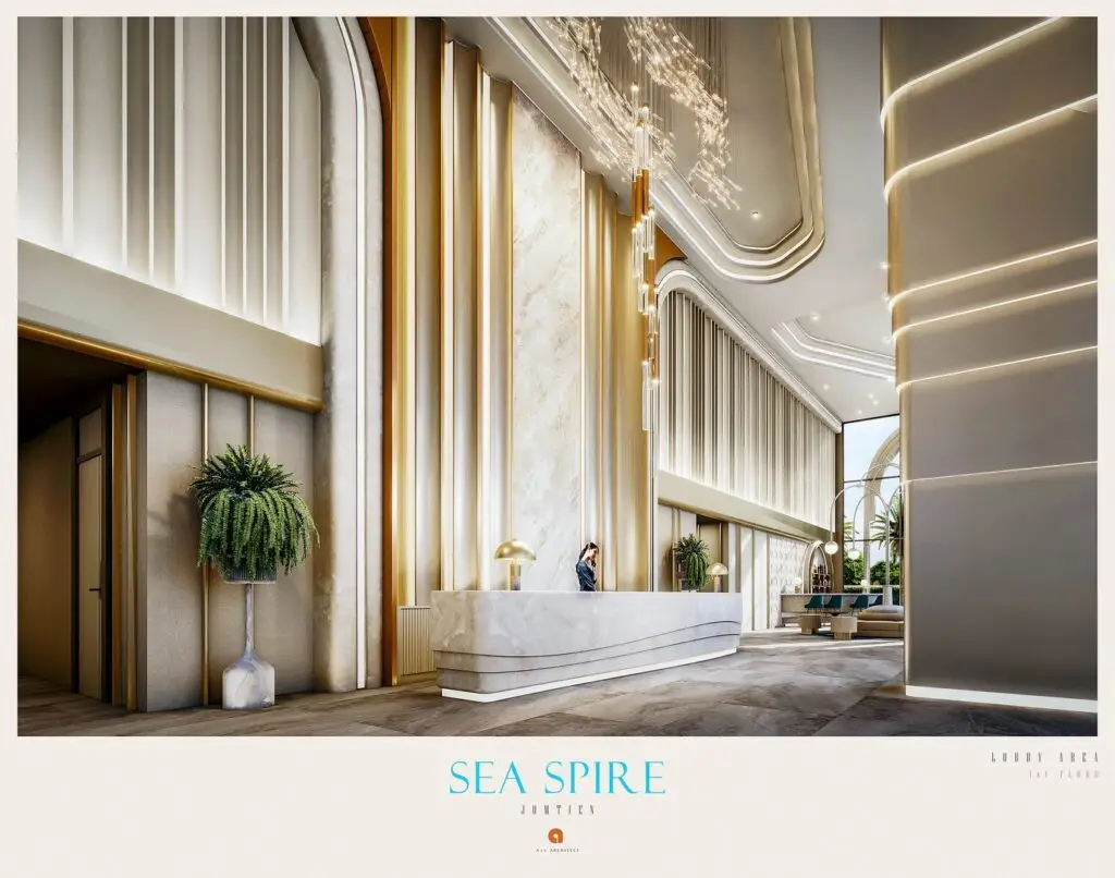 Seaspire Condominium: facade
