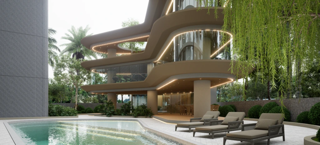 Secret Garden Condominium: views from residences