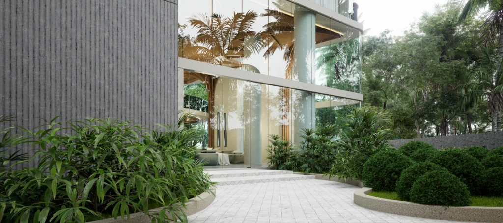 Secret Garden Condominium: facade (9)