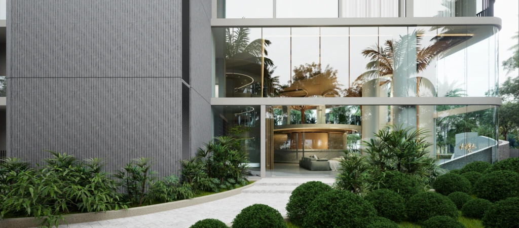 Secret Garden Condominium: facade (8)