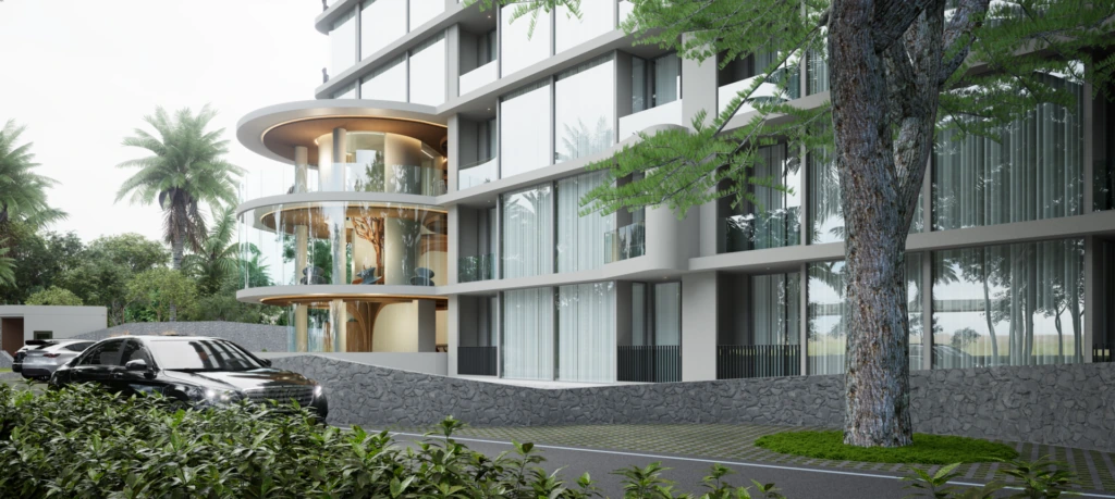 Secret Garden Condominium: facade (6)