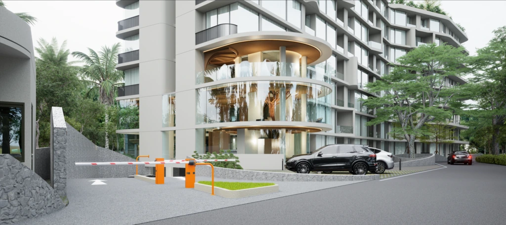 Secret Garden Condominium: facade