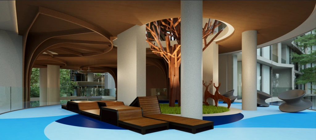 Secret Garden Condominium: floor plan