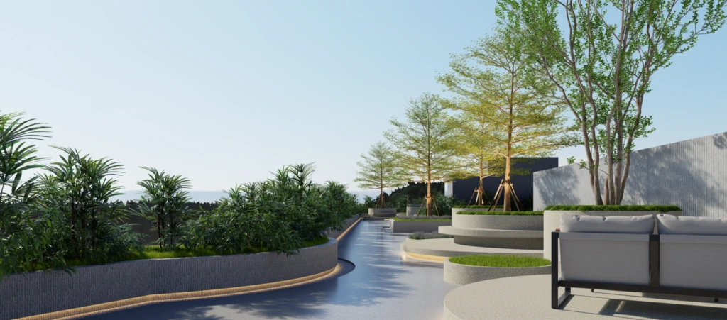 Secret Garden Condominium: floor plan