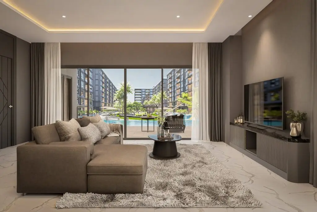 3 Bedroom with Pool Access interior 3