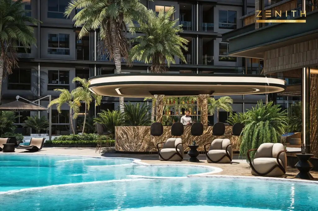 Zenith Pattaya: views from residences