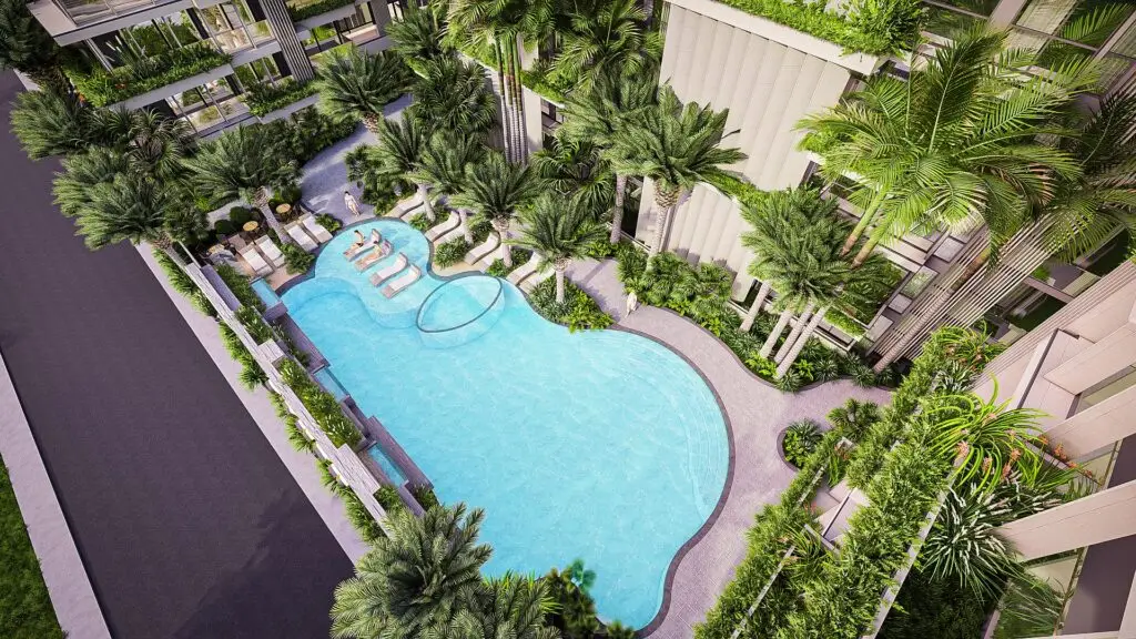 Siam Oriental Oasis: views from residences