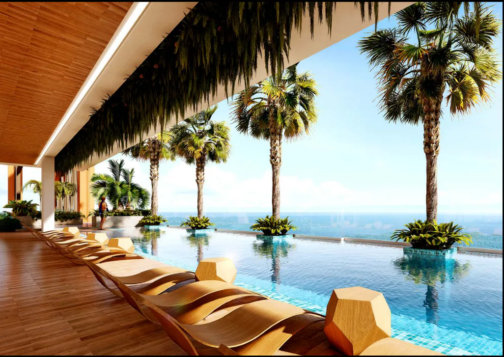 Riviera Malibu — 1 bedroom, 46 m², 9 fl