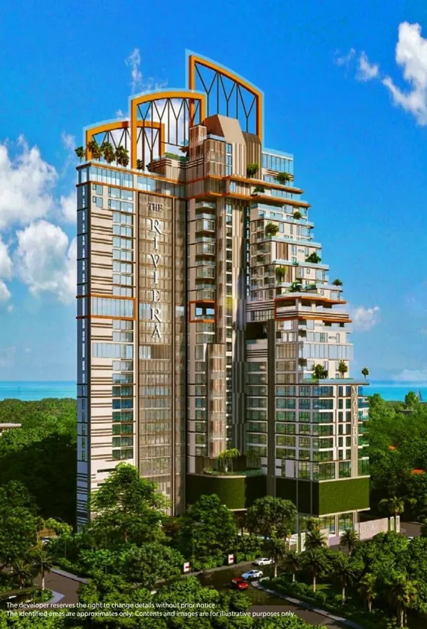 The Riviera Malibu: facade