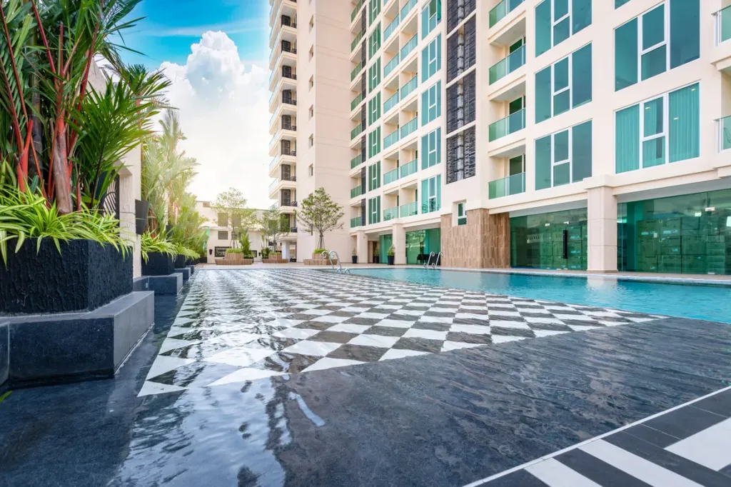 City Garden Tower: garden