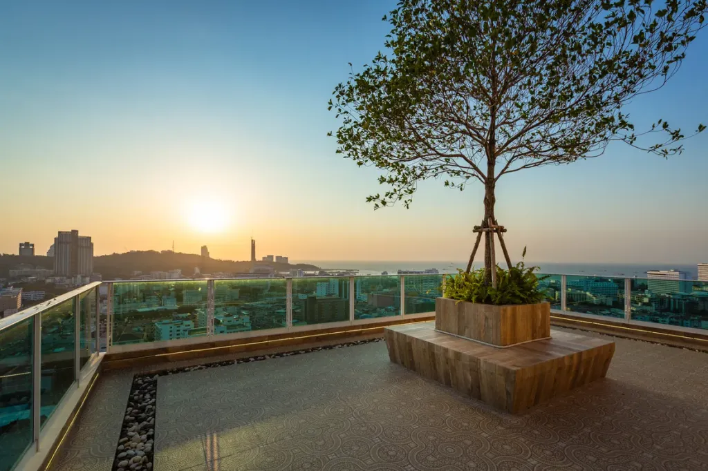 City Garden Tower: garden
