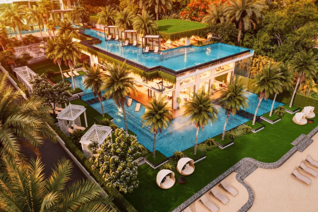 The Riviera Palm Beach Wongamat: facade