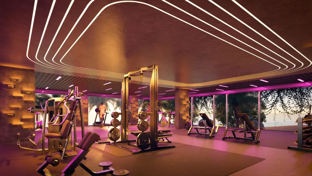 The Riviera Palm Beach Wongamat: gym