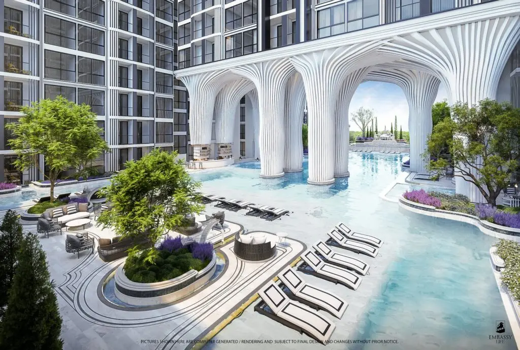 Embassy Life: swimming pool