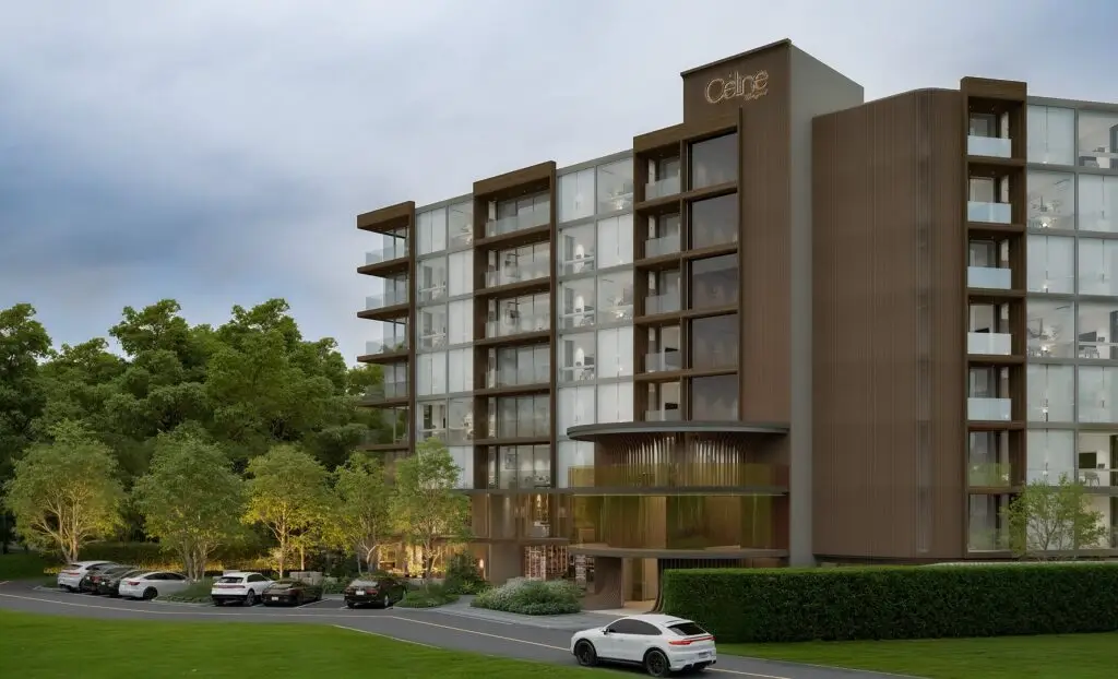 Celine Wongamat Pattaya: facade (2)